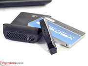 External storage devices can be connected via Thunderbolt 2 or USB 3.0.