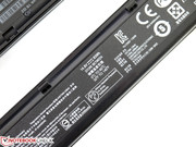 The standard battery has a capacity of 83 Wh.