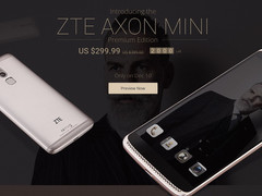 ZTE Axon mini Premium Edition now available