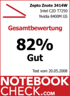 Test Zepto Znote 3414W Notebook: Gesamtnote „Gut“