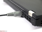 The stiff power cable can limit the positioning of the device.