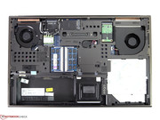 CPU and GPU have a dedicated cooling.