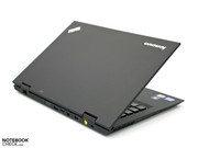 Upon first sight, the subnotebook matches the usual ThinkPad style.
