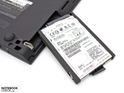 The speedy HDD can easily be swapped out.  7 mm in height.