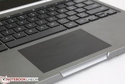 Large matte touchpad