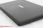 Brushed aluminum look with jet black case