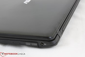 Jet black chassis will attract fingerprints easily