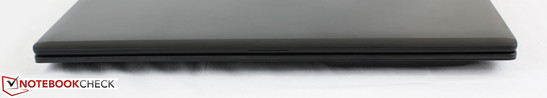 Front: SD card reader