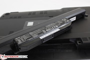 50 Wh battery provides 10.8 Volts