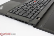 Display hinge at maximum angle