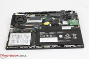 As usual for ThinkPads, bottom hatch can be easily removed