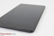 About 2 mm thinner than the original Nexus 7