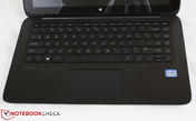 Chiclet keyboard with light keys