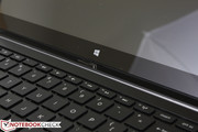 The release switch allows the tablet portion to be easily removed