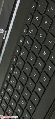 Keyboard offers no backlight and feels shallow