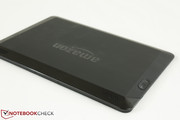 Rubberized backside is similar to previous Kindle Fire models