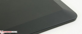 Rubberized backside with flatter and sharper edges