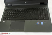 Full-size Chiclet keyboard with numpad