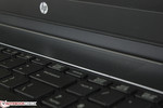 Speaker grilles above keyboard Speaker grilles above keyboard