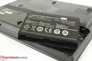 Battery provides 14.8 V, 5200 mAh, 76.96 Wh