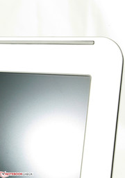 Matte screen and edges feel very plastic and rather hollow