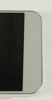 No dedicated front buttons to reduce size