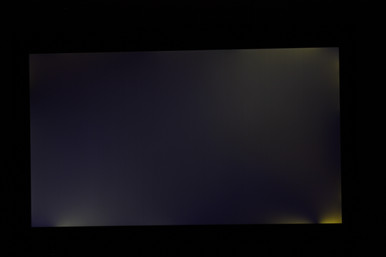 Major backlight bleeding around edges and corners