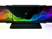 Project Valerie has two additional monitors that slide out to create a triple monitor display. (Source: Razer)