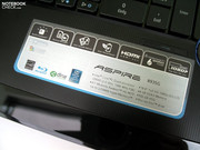 The Aspire 8935G scores regarding its equipment.