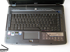 Acer Aspire 5930G Keyboard and Touchpad