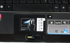 Multi-gesture touchpad