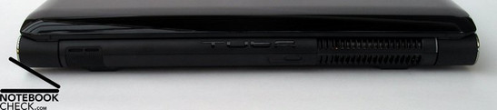 Right Side: Blu-Ray Drive, 3x USB 2.0, Kensington Lock
