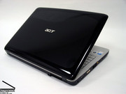 The Acer Aspire 7720G has a glossy lid and is, so, an elegant entry-level notebook...