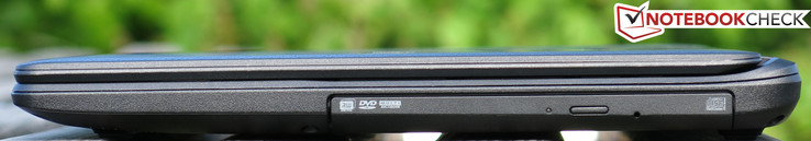 Right: DVD burner