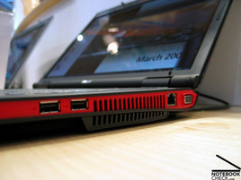 Acer Ferrari 5005 Interfaces