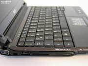 The mini-notebook offers a full keyboard,...