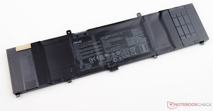 The 48 Wh lithium ion battery...