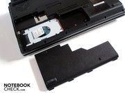 The big battery has an unusual shape.