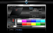 AlienFX Software Tools allows for complete customization from a huge selection of colors.