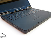Alienware labels this surface finish "Stealth Black", which refers to the velvet-like matt surface.