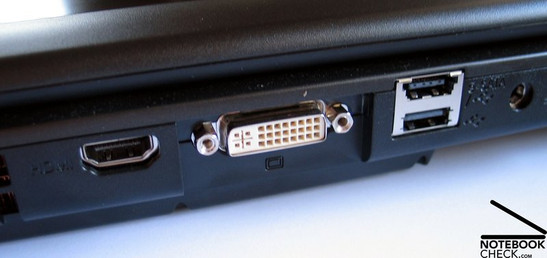 brand new: HDMI Port and eSATA connection