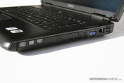 Dell Vostro 1500 interfaces