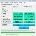 AS SSD benchmark