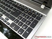 Comfortable number input through the numeric keypad.