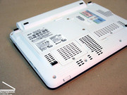 The maximum possible temperatures under load turn out considerably to high for a netbook, too.