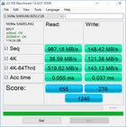 AS SSD Samsung NVMe SSD