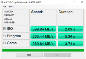 AS SSD (Primary SSD)