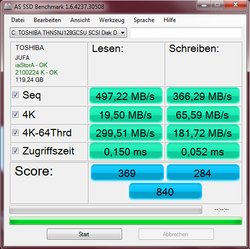 AS-SSD benchmark