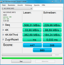 AS-SSD benchmark