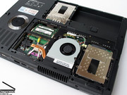 In addition the Asus M70V also has two hard drives,...